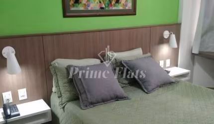 Flat disponível para venda no Lhirondelle Flat Service, com 50m², 1 dormitório e 1 vaga de garagem