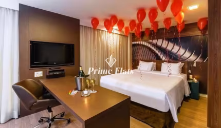 Flat disponível para venda no Mercure São Paulo Moema Times Square, com 30m², 1 dormitório e 1 vaga