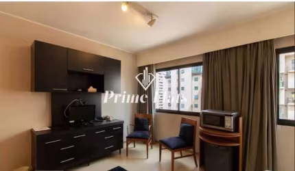 Flat disponível para venda no Hotel Slaviero Essential São Paulo Moema, com 26m², 1 dormitório e 1 vaga