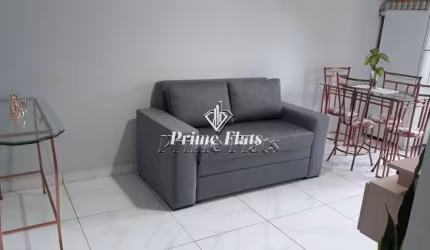 Flat disponível para venda no Edifício São Paulo Suíte Service na Bela Vista, com 36m², 1 dormitório e 1 vaga