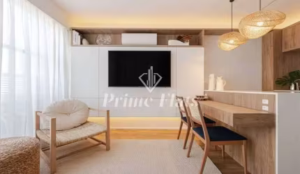 Flat disponível para venda no Condomínio Edifício Urbano Duplex na Vila Nova Conceição, com 50m², 1 dormitório e 1 vaga de garagem