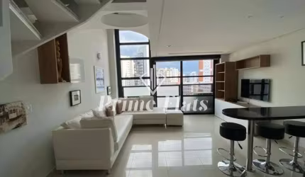 Flat disponível para venda no Condomínio Edifício Urbano Duplex na Vila Nova Conceição, com 40m², 1 dormitório e 1 vaga de garagem
