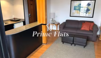 Flat disponível para locação no Hotel Address Faria Lima By Intercity, com 42m², 1 dormitório e 1 vaga de garagem