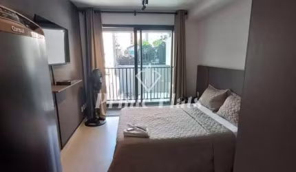 Flat disponível para locação no Edifício Go Campo Belo no Brooklin, com 25m² e 1 dormitório