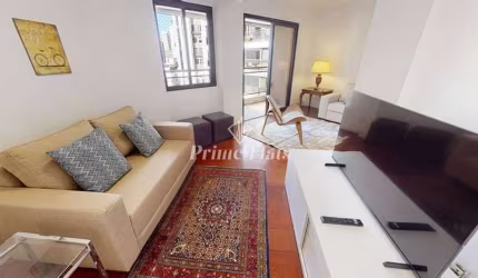 Flat disponível para venda no The Sutton House em Moema, com 120m², 3 dormitórios e 2 vagas