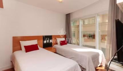 Flat disponível para venda no Condomínio Edifício Stella Vega na Paraíso, com 31m², 1 dormitório e 1 vaga