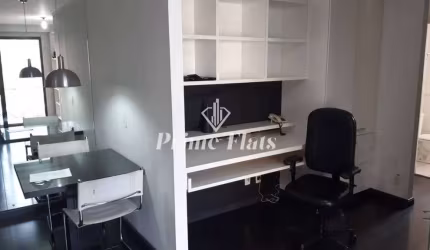 Flat disponível para venda no Quality Suítes Long Stay Vila Olímpia, com 54m², 2 dormitórios e 1 vaga