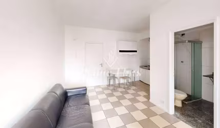 Flat disponível para locação no Moema Studium, com 35m², 1 dormitório e 1 vaga de garagem