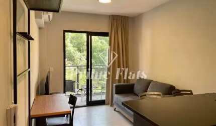 Flat disponível para venda no Klubhaus Higienópolis, com 34m², 1 dormitório e 1 vaga