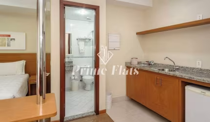 Flat disponível para venda no Hotel The Premium, com 37m², 1 dormitório e 1 vaga de garagem