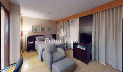 Flat disponível para locação no Mercure Vila Olimpia, com 25m², 1 dormitório e 1 vaga de garagem