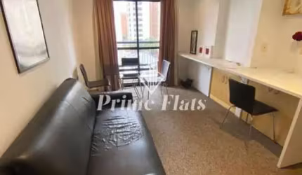 Flat disponível para locação no Mercure SP Moema Hotel, com 35m², 1 dormitório e 1 vaga
