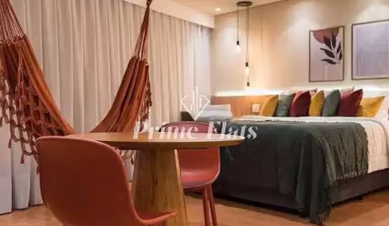 Flat disponível para venda no Radisson Vila Olímpia, com 28m², 1 dormitório e 1 vaga de garagem