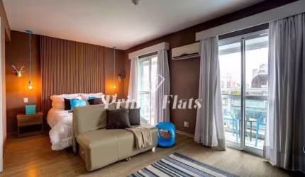 Flat disponível para venda no Transamérica Executive Perdizes, com 29m², 1 dormitório e 1 vaga de garagem