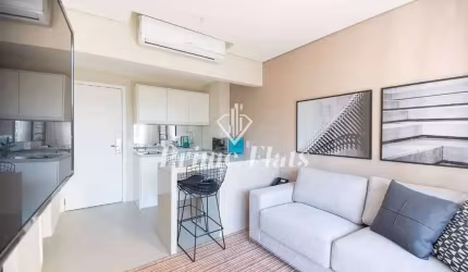 Flat disponível para venda no VHouse por JFL Living, com 36m², 1 dormitório e 1 vaga
