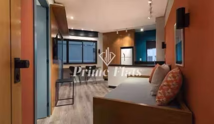 Flat disponível para venda no Hotel Hampton Park, com 31m², 1 dormitório e 1 vaga