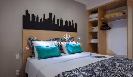 Flat disponível para venda no Mercure São Paulo Pinheiros Hotel, com 28m², 1 dormitório e 1 vaga de garagem