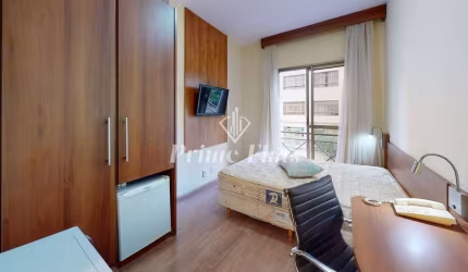 Flat disponível para venda no Mercure São Caetano do Sul, com 17m², 1 dormitório e 1 vaga de garagem