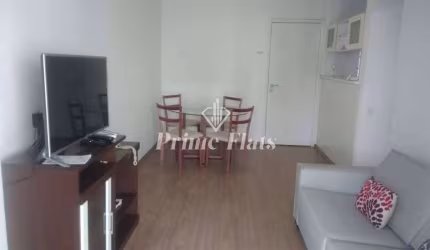 Flat disponível para locação no Saint Charles Residence Service na Vila Nova Conceição, com 42m², 1 dormitórios e 1 vaga