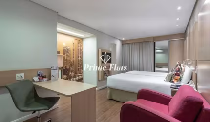 Flat disponível para venda no Mercure Hotel, com 27m², 1 dormitório e 1 vaga de garagem