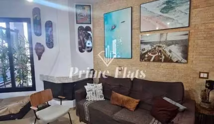 Flat disponível para venda no The Regent Flat Service, com 78m², 1 dormitório e 1 vaga