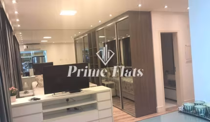Flat disponível para locação no Condomínio Edifício Diogo Home Boutique na Vila Nova Conceição, com 48m², 1 dormitório e 1 vaga