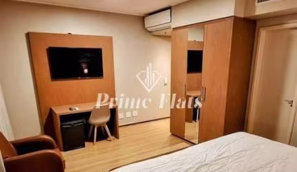 Flat disponível para locação no Hotel Slaviero Essential Moema, com 26m², 1 dormitório e 1 vaga
