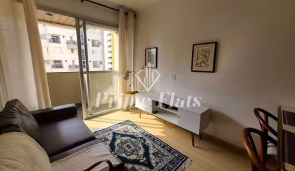 Flat disponível para locação no Condomínio Moema Top Life, com 36m², 1 dormitório e 1 vaga de garagem