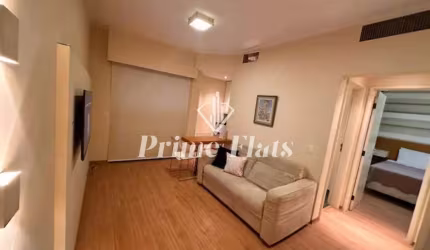 Flat disponível para venda no Hotel Massis na Consolação, com 48m², 1 dormitório e 1 vaga