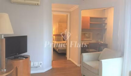 Flat disponível para locação no Bela Cintra Stay by Atlantica Residences, com 48m², 1 dormitório e 1 vaga