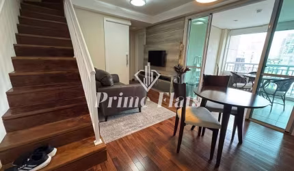 Flat disponível para locação no Estanconfor Villa Paulista, com 120m², 2 dormitórios e 2 vagas