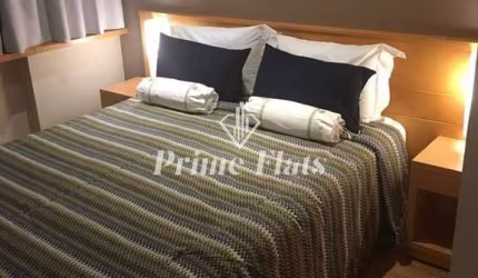 Flat disponível para locação no Transamerica Executive Jardins, com 45m², 2 dormitórios e 1 vaga