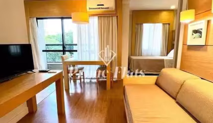 Flat disponível para locação no Suites Congonhas by Atlantica, com 44m², 1 dormitório e 1 vaga de garagem