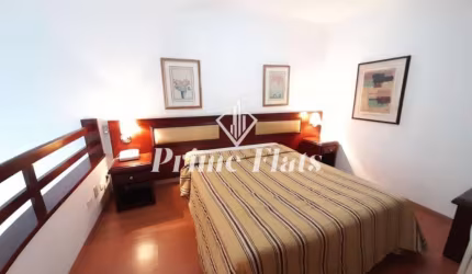 Flat disponível para venda no Place Vendome Flat Service em Moema, com 52m², 1 dormitório e 1 vaga