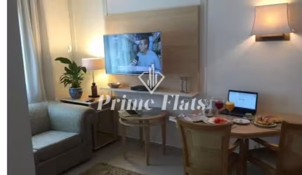 Flat disponível para locação no Hotel The Universe Paulista by Intercity, com 32,22m², 1 dormitório e 1 vaga