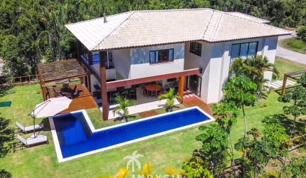 Casa À Venda Condomínio Frente Mar Alto Padrão em Praia do Forte