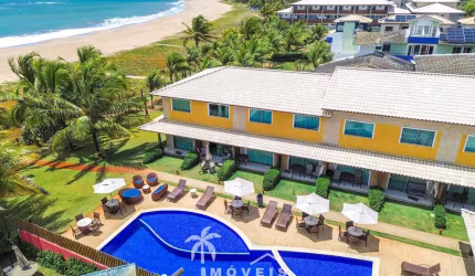 Apartamento à Venda 3 Suítes Pé Na Areia Vista Mar em Itacimirim