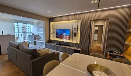 Apartamento com 3 suítes e Varanda Gourmet no Centro, Santo André/SP