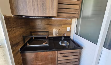Apartamento com Churrasqueira no Terraço Gourmet, no Centro, São Caetano do Sul/SP
