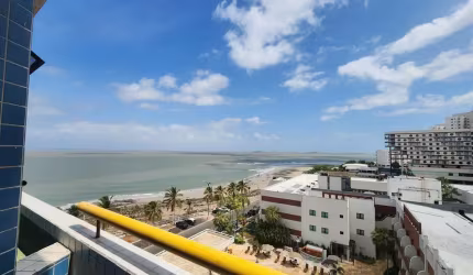 Apartamento na Ponta D'áreia Com 65m² Com projetados Com 2 quartos sendo 1 suíte