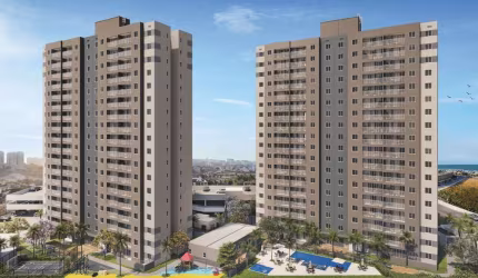 ESTILO PRAIA, CONDOMINIO FECHADO COM LAZER COMPLETO NO MELHOR DA PRAIA DO FUTURO