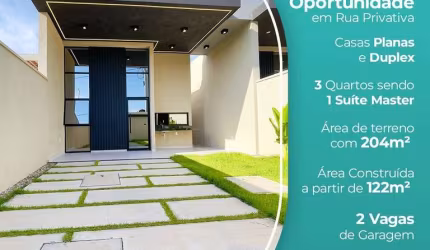 Casas no Eusébio a partir de R$ 609 Mil!!!