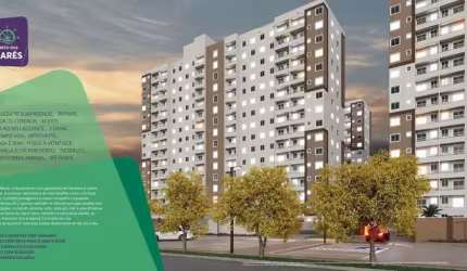PORTO DAS MARÉS, lazer completo com 2 quartos e opção de suíte e varanda FF0620