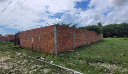 Lote 300m2 a venda no Paracuru 12m frente por 25m de fundo