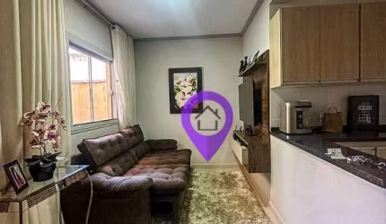 Apartamento à venda no Edifício Parque dos Fontes, Pouso Alegre/MG. 65m², 2 dormitórios (1 suíte), 1 vaga, varanda gourmet com churrasqueira.
