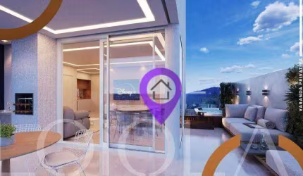 Apartamento à venda no Residencial Loila, Pouso Alegre/MG. 88m², 3 dormitórios (1 suíte), 2 vagas, varanda gourmet. Excelente localização