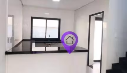 Casa com 3 suítes no Bairro Medicina, 136m² construídos em Santo Ivo. Acabamentos premium, 2 pavimentos e localização privilegiada 1 minuto do centro