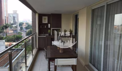 Apartamento com 3 dormitórios para alugar, 128 m² por R$ 8.000,00/mês - Cambuí - Campinas/SP