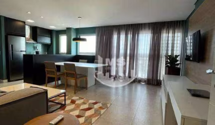 Apartamento com 1 dormitório, 54 m² - venda por R$ 610.000,00 ou aluguel por R$ 4.370,00/mês - Bosque - Campinas/SP