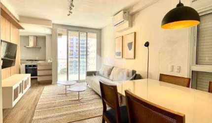 Apartamento com 1 dormitório à venda, 51 m² por R$ 750.000,00 - Cambuí - Campinas/SP